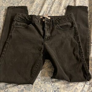 Forever 21 Charcoal Skinny Jeans